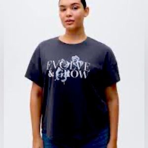 Mango‎ Charcoal T-Shirt